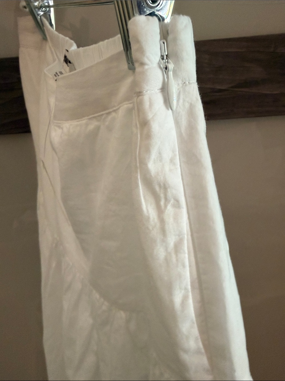 $138 NWT Madewell White pintucked midi Skirt cottagecore xxs - Picture 6 of 7